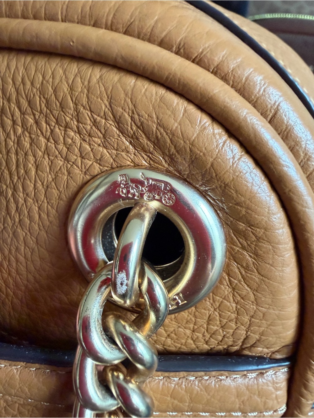 COACH: Cammie Chain Shoulder Bag - Picture 10 of 17